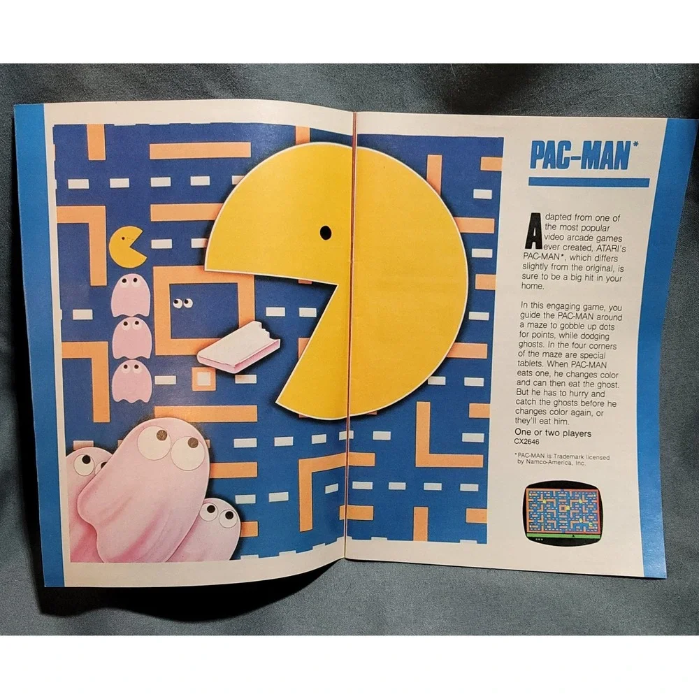 Vintage 1981 Atari Activision Catalogs‎ Video Game